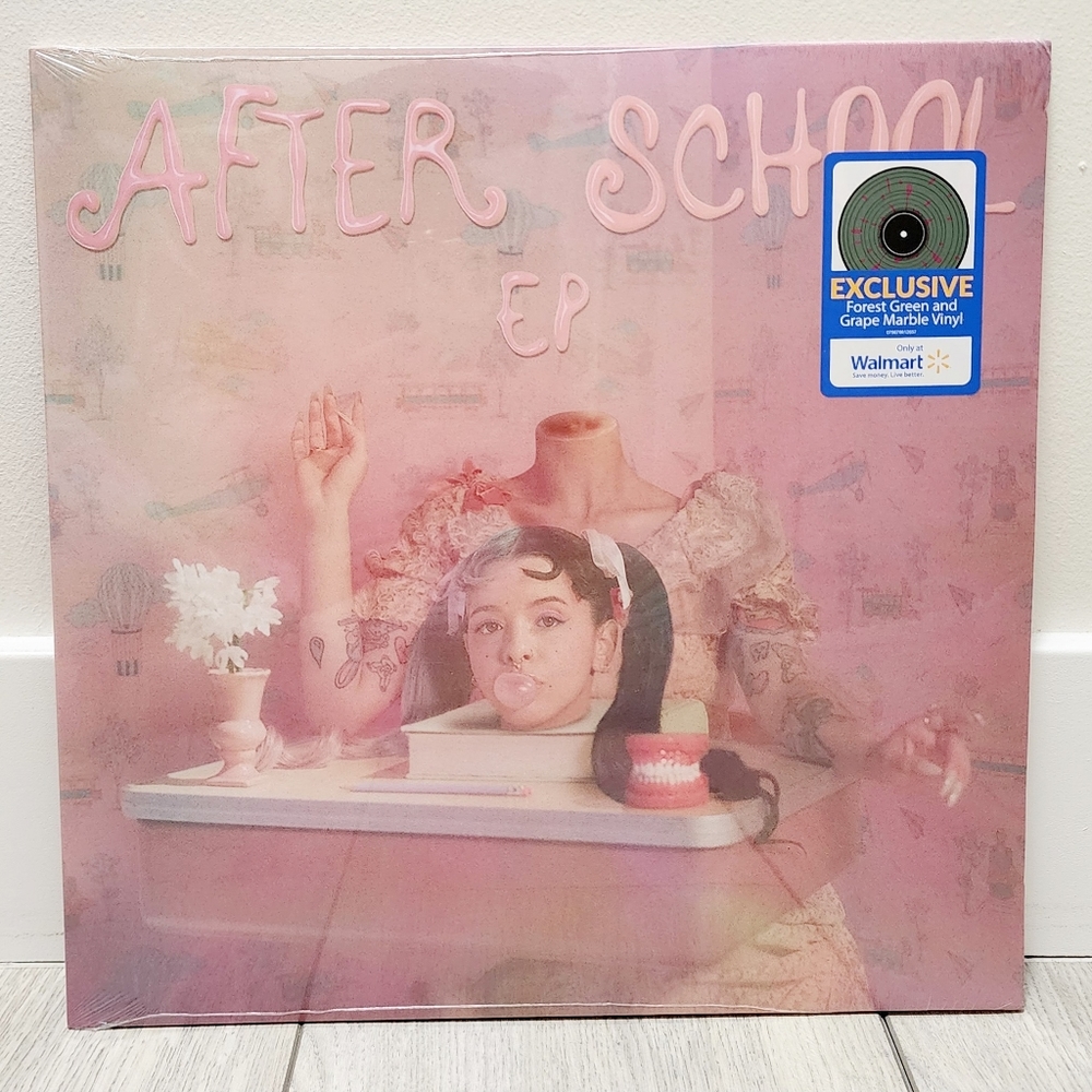 Melanie Martinez After School EP Forest Green & Grape Marble Vinyl